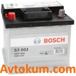 Акумулятор Bosch S3 6СТ-45 L+ 0092S30030