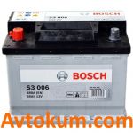 Акумулятор Bosch S3 6СТ-56 L+ 0092S30060