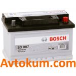 Акумулятор Bosch S3 6СТ-70 R+ 0092S30070