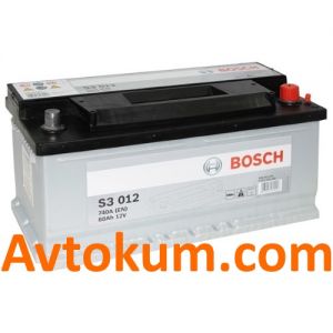 Купити авто акумулятор Bosch s3 6СТ-88 R+ Н Євро: Київ, Україна