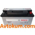 Акумулятор Bosch S3 6СТ-90 R+ 0092S30130