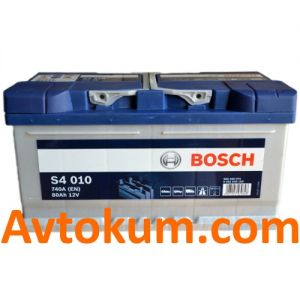 Купити авто акумулятор Bosch s4 6СТ-80 R+ Н Євро: Київ, Україна
