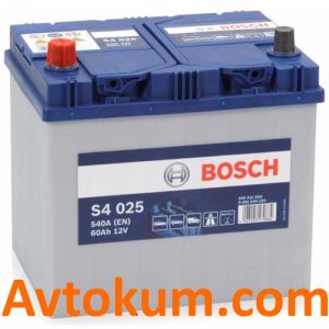 Купити авто акумулятор Bosch s4 6СТ-60 L+ Київ, Україна