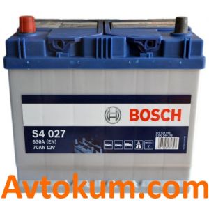 Купити авто акумулятор Bosch s4 6СТ-70 L+ Київ, Україна