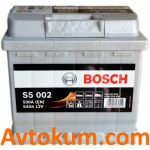 Акумулятор Bosch S5 6СТ-54 R+ 0092S50020