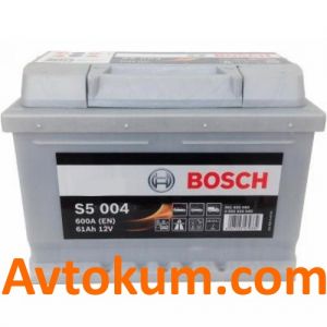 Купити авто акумулятор Bosch s5 Silver Plus 6СТ-61 R+ H Євро: Київ, Україна