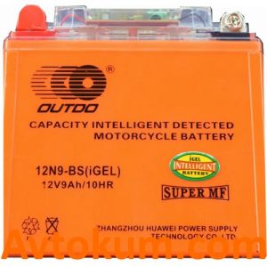 Купити акумулятор Outdo GEL moto 6СТ-9Аc Київ, Україна