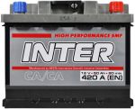 Акумулятор INTER Standart 50 R+ 