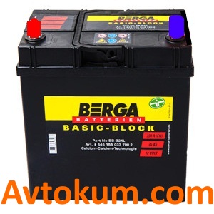 Купити авто акумулятор Berga 35 L+ Київ, Україна