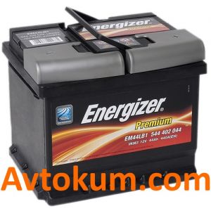 Купити авто акумулятор Energizer Premium 44 R+ EM77L3 Київ, Україна