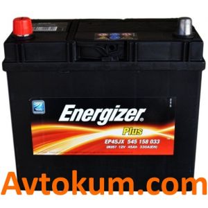 Купити автомобільний акумулятор Energizer Plus 45 L+ EP45JX Київ, Україна