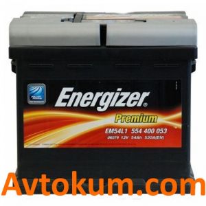Купити авто акумулятор Energizer Premium 54 R+ EM54L1 Київ, Україна