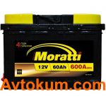 Акумулятор Moratti kamina 6СТ-60-А3 L+