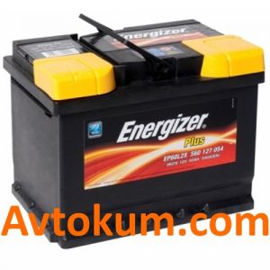 Купити автомобільний акумулятор Energizer Plus 60 L+ EP60L2X Київ, Україна