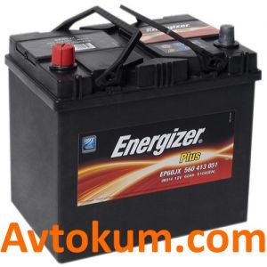 Купити автомобільний акумулятор Energizer Plus 60 L+ EP60JX Київ, Україна