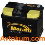 Акумулятор Moratti kamina 6СТ-62-А3E R+