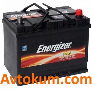 Купити авто акумулятор Energizer Plus 68 R+ EP68J Київ, Україна