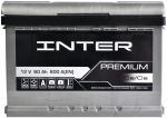 Акумулятор INTER PREMIUM 60 L+