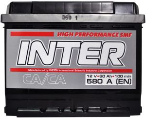 Купити авто акумулятор INTER Standart 60 R+ Київ, Україна
