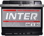 Акумулятор INTER Standart 60 R+ 