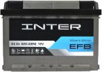 Акумулятор INTER  EFB 63 L+