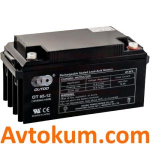 Купити промисловий тяговий акумулятор Outdo 65 R+ Київ, Україна
