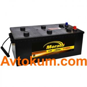 Купити вантажний акумулятор Moratti Truck 6CT-190 L+ 690034110, Київ, Україна