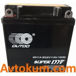 Акумулятор Outdo GEL moto 3СТ-11Аc 6N11A-BS