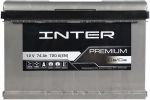 Акумулятор INTER PREMIUM 74 L+