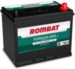 Акумулятор Rombat 6СТ-75 R+ Tornado asia