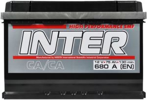 Купити авто акумулятор INTER Standart 75 L+ Київ, Україна