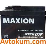 Акумулятор Maxion AGM moto 6СТ-2,3АcE YTR 4A-BS