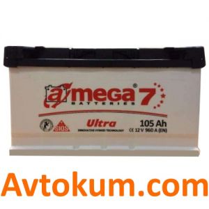Купити авто акумулятор A-mega Ultra 6СТ-105-А3 L+ Київ, Україна