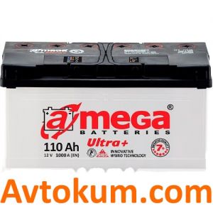 Купити акумулятор A-mega Ultra Plus 6СТ-110-А3E R+ Київ, Україна