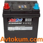 Акумулятор Autopart Standart azia 6СТ-40-А3 L+