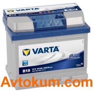 Купити авто акумулятор Varta Blue Dynamic B18. 44 АЧ R+ Київ, Україна