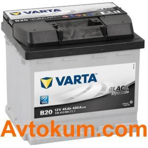 Купити авто акумулятор Varta Black Dynamic B20. 45 АЧ L+ Київ, Україна