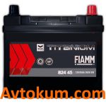 Акумулятор Fiamm Titanium pro black 6СТ-45 R+Azia