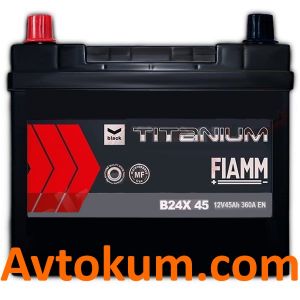 Купити авто акумулятор Fiamm Titanium pro black 6СТ-45 R Київ, Україна