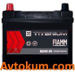 Акумулятор Fiamm Titanium pro black 6СТ-45 L+Azia