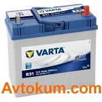 Акумулятор Varta Blue Dynamic 45 R+тонка клема B31 545 155 033