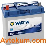 Акумуляторна батарея Varta Blue Dynamic 45 L+ B34 545 158 033