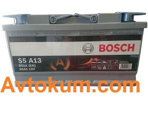Купити авто акумулятор Bosch AGM 6СТ-95 R+ Євро Київ, Україна