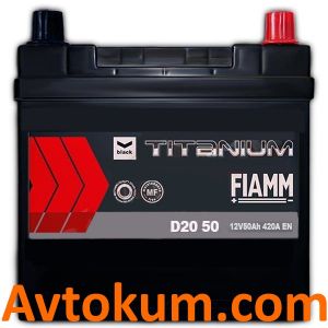 Купити авто акумулятор Fiamm Titanium pro black 6СТ-50 R Київ, Україна