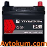 Акумулятор Fiamm Titanium pro black 6СТ-50 R+Azia