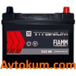 Акумулятор Fiamm Titanium pro black 6СТ-60 R+Azia