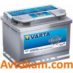 Акумулятор Varta Start Stop Plus 60 R+ D52 560901068