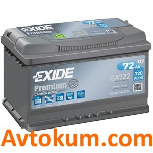 Купити авто акумулятор Exide Premium 6СТ-72-А3E R+ Київ, Україна