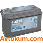 Акумулятор Exide Premium 6СТ-85-А3E R+