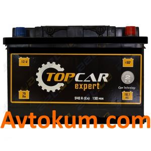 Купити авто акумулятор Top Car Expert 6CT-75 R+ Київ, Україна